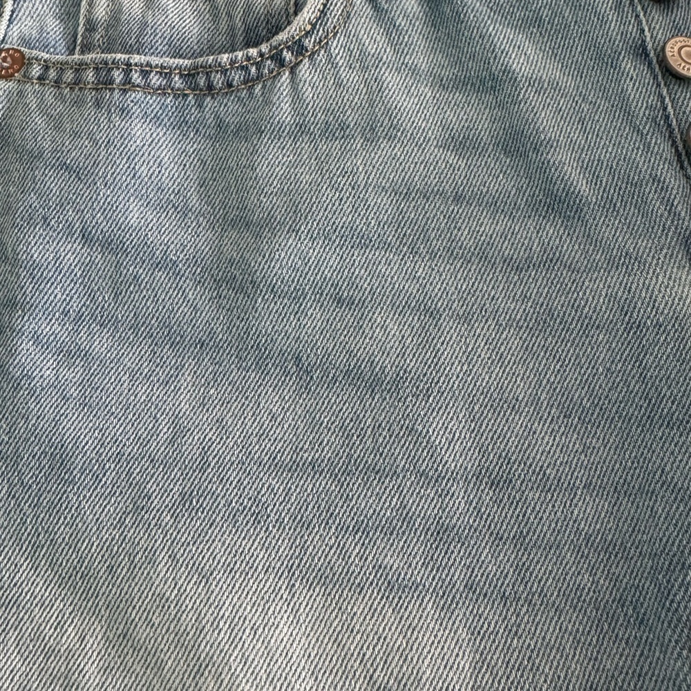 Aeropostale Denim Mini Skirt women’s size 2 Button Fly NWOT - Picture 4 of 8